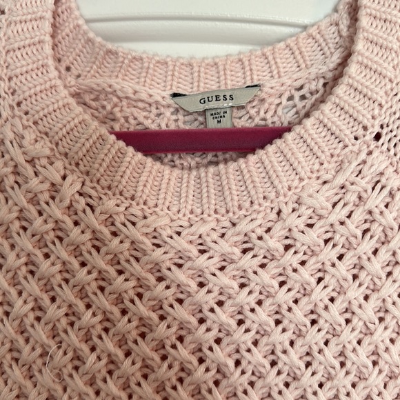 Guess | Knit Light Pink Sweater - Picture 2 of 5